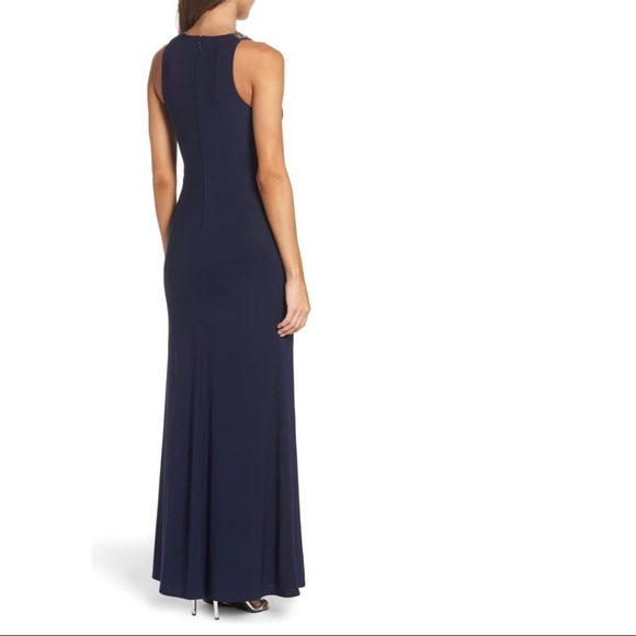 Lulu’s dress/gown - Navy Blue - Picture 3 of 4
